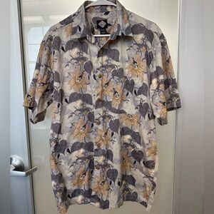 Tabasco Men's Hawaiian Shirt, size L